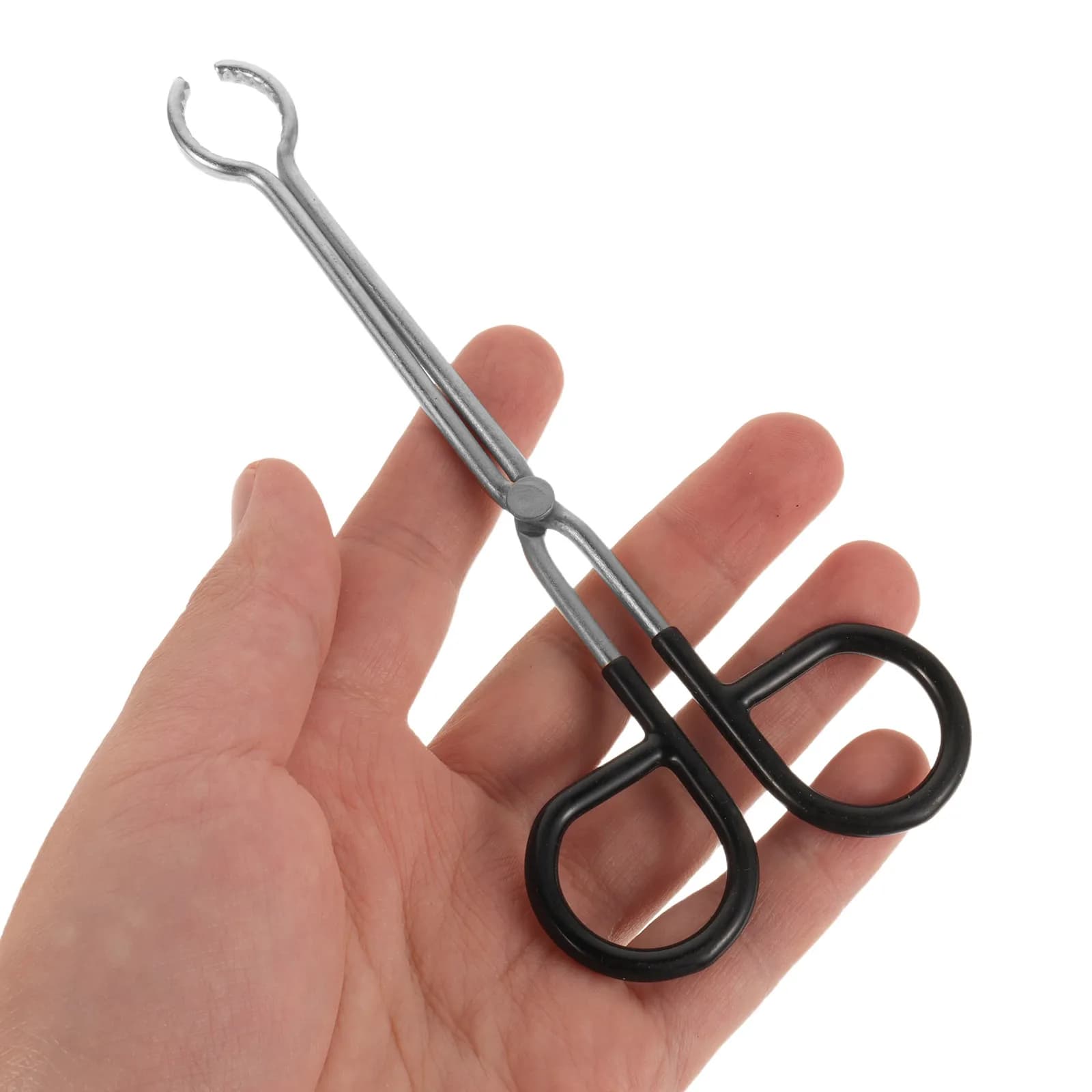 Set di 4 Morsetti in Acciaio Inossidabile per Bastoncini di Moxa, Pinze Termoresistenti Ergonomiche Antiscivolo, Strumento Professionale per Moxibustione e Terapia