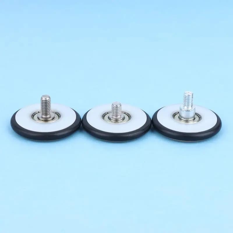 6x41x7MM Nitrile O-ring Rubber Soft Rubber Silent Nylon Fishing Gear 626 Bearing Pulley Roller