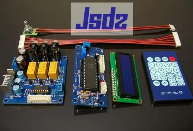 PGA2311 Scheda di controllo del volume/Kit preamplificatore per telecomando a infrarossi con memoria e silenzio One Touch