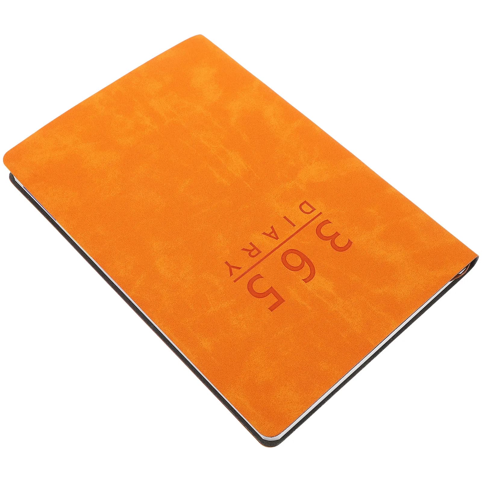 Blocco note per agenda annuale 2024, design semplice per l'organizzazione dell'orario quotidiano, agenda per ufficio, quaderno portatile per la pianificazione