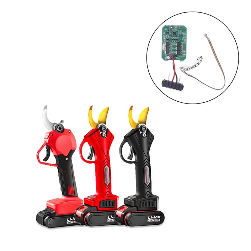 Pannello di controllo per cesoie elettriche 21V 2.5/3.0, controller per cesoie da potatura, accessori per cesoie da potatura, ricambi per attrezzi da giardino a motore