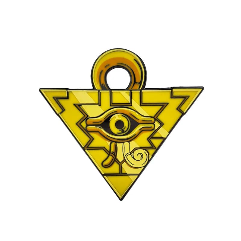 Distintivo Yu-Gi-Oh Millennium Building Block Anime, Spilla Decorativa in Metallo per Costume, Zaino, Accessorio Cosplay, Festa