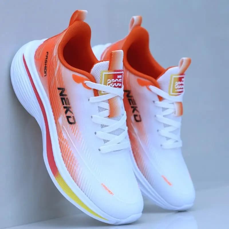 Ultra-Light Running Shoes Breathable Mesh Men's Casual Sports Shoes Soft Bottom Trendy Low-Top Flat Heel Summer Shoes