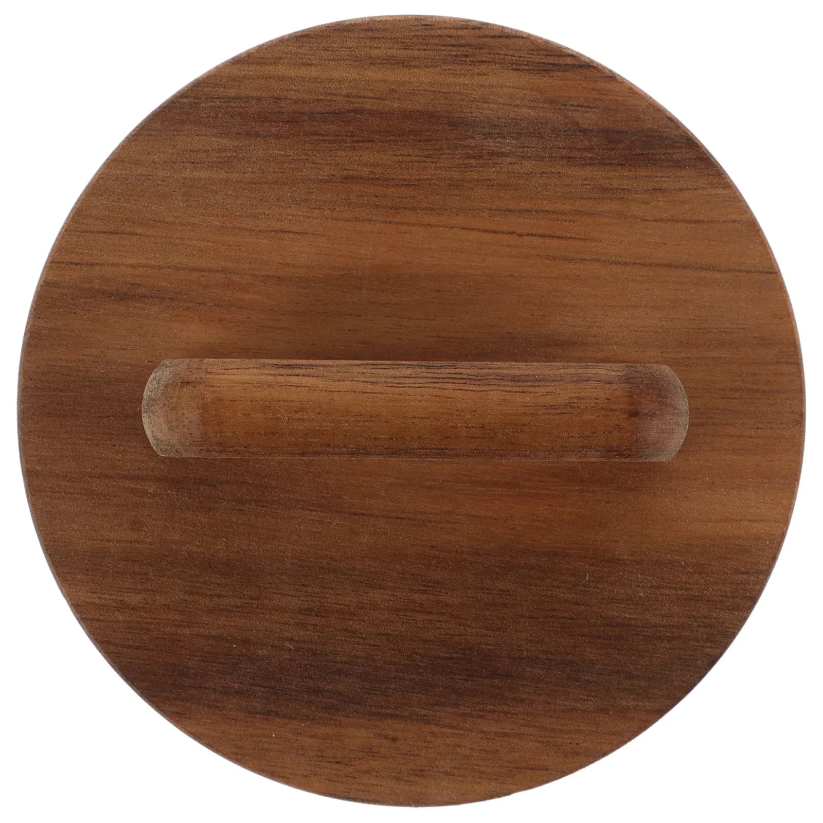 Decorative Covers for Storage Jars, Food Containers, Wood Round Bars with Lid