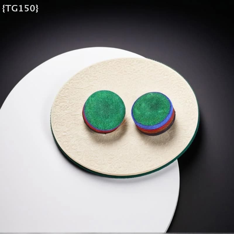 1 Pezzo Punta di Ricambio Rainbow a 6 Strati in Pelle di Maiale 11mm, Punta Professionale per Stecca da Biliardo, Accessorio per Snooker