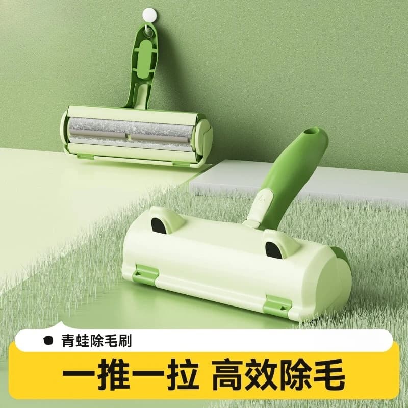Pet Hair Remover Brush Portable Lint Roller Scraper Efficient Fur Removal Tool for Cats Household Use