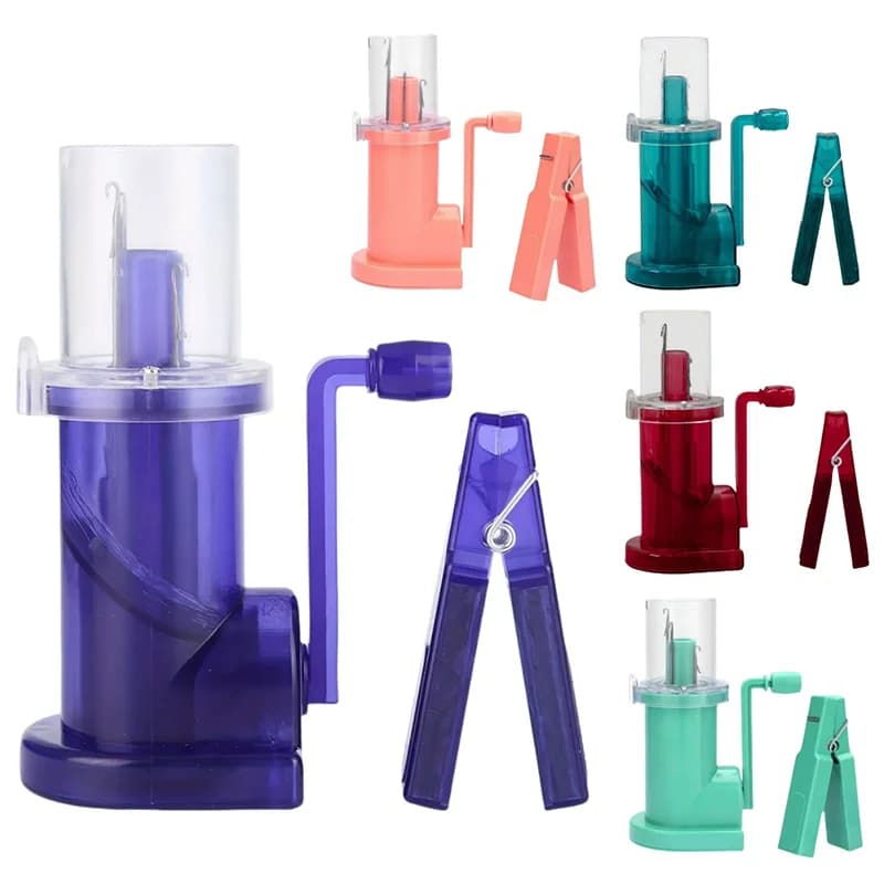 Macchina per maglieria creativa Strumento per tessitura di braccialetti artigianali lavorati a mano portatile Abbellisci maglieria a mano con telaio a maglia