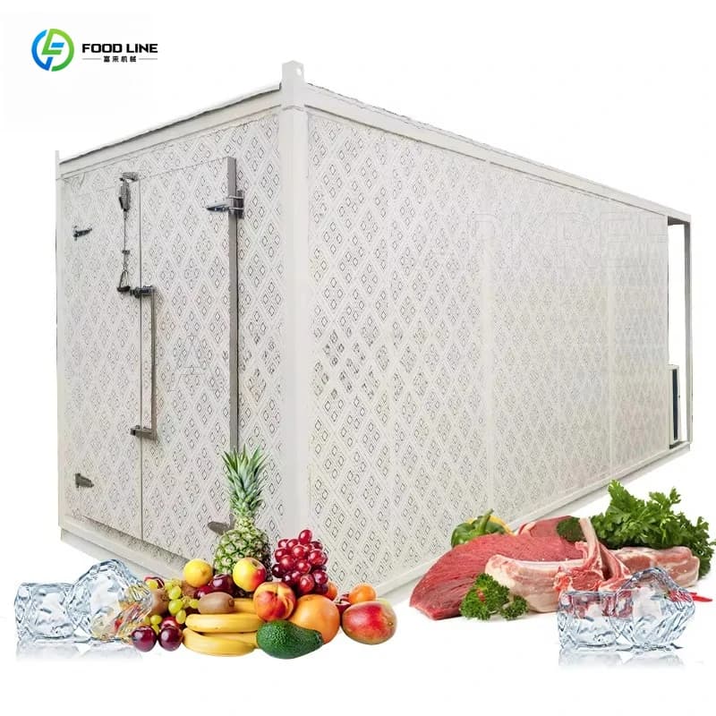 Custom 20-foot and 40-foot mobile fridge for food preservation
