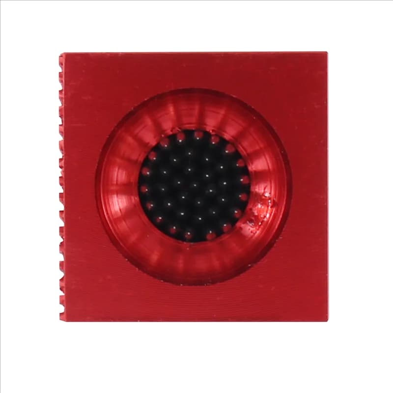 AED4-5 Strumenti in 1 Manutenzione della punta della stecca da biliardo, tapper, perforatore, modellatori - L'ultima punta per stecca da biliardo, Rosso