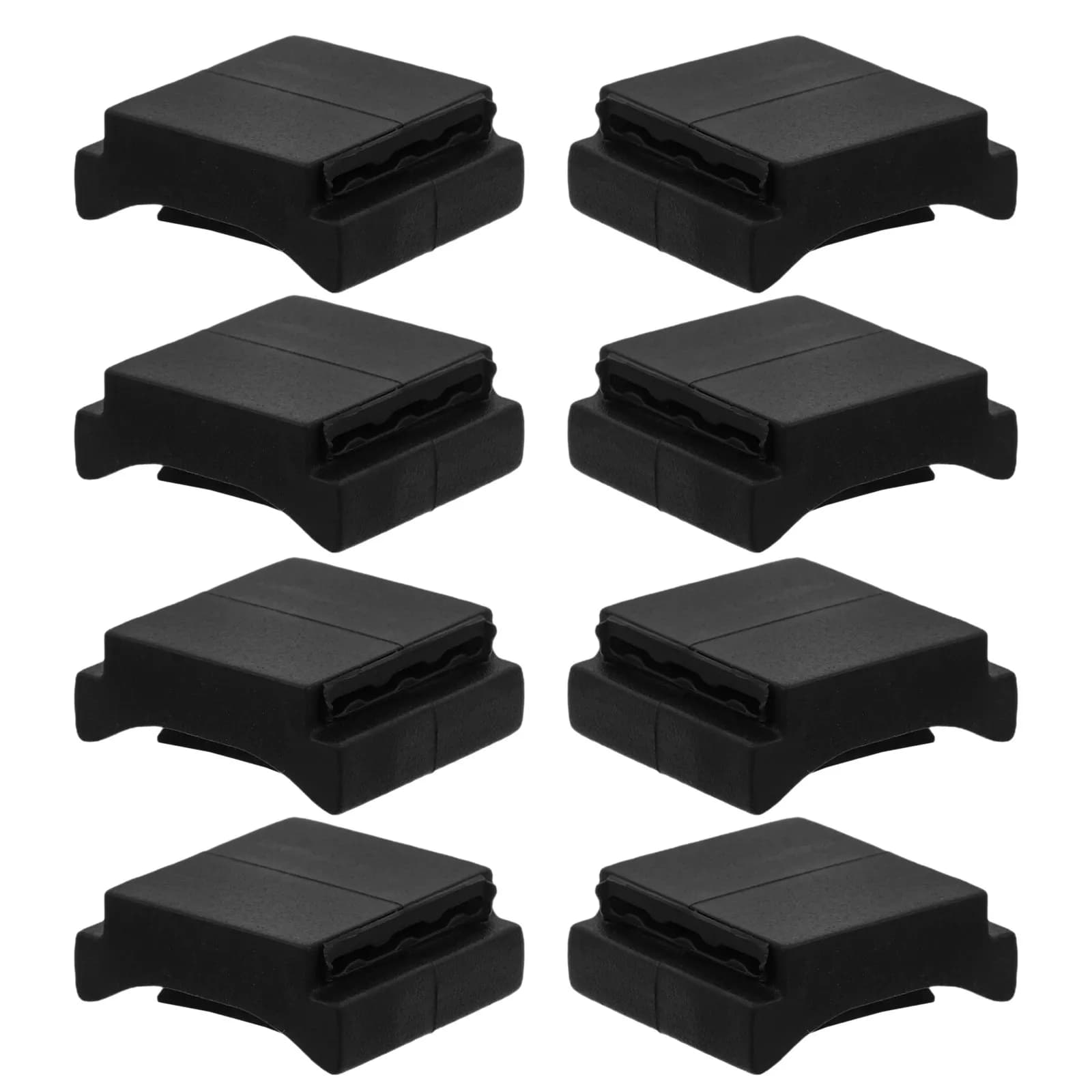 Set di 8 Portaplettro in Silicone, Supporto Portatile per Plettri da Chitarra, Clip per Headstock per Chitarra Acustica, Elettrica e Ukulele