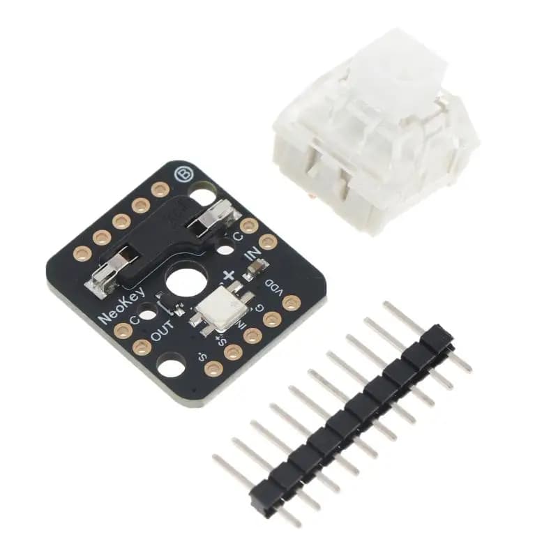 Fornitura di un breakout socket NeoKey 4978 da 3 a 5VDC per interruttori a chiave meccanici - Accessori per schede di controllo per interruttori compatibili MX