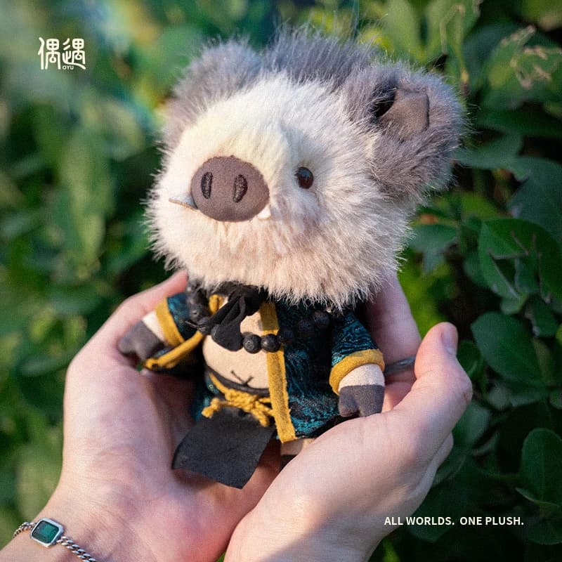 Portachiavi in peluche Journey Companions, bambole con ciondoli per borse con creature mitiche, regalo per coppie carine per lui e lei