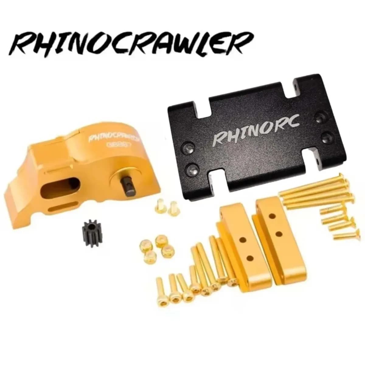 RhinoCrawler GB867 V2 LightWeigth Set di ingranaggi di trasmissione del cambio 1/10 RC Crawler Car Low Center LCG Chassis MOA