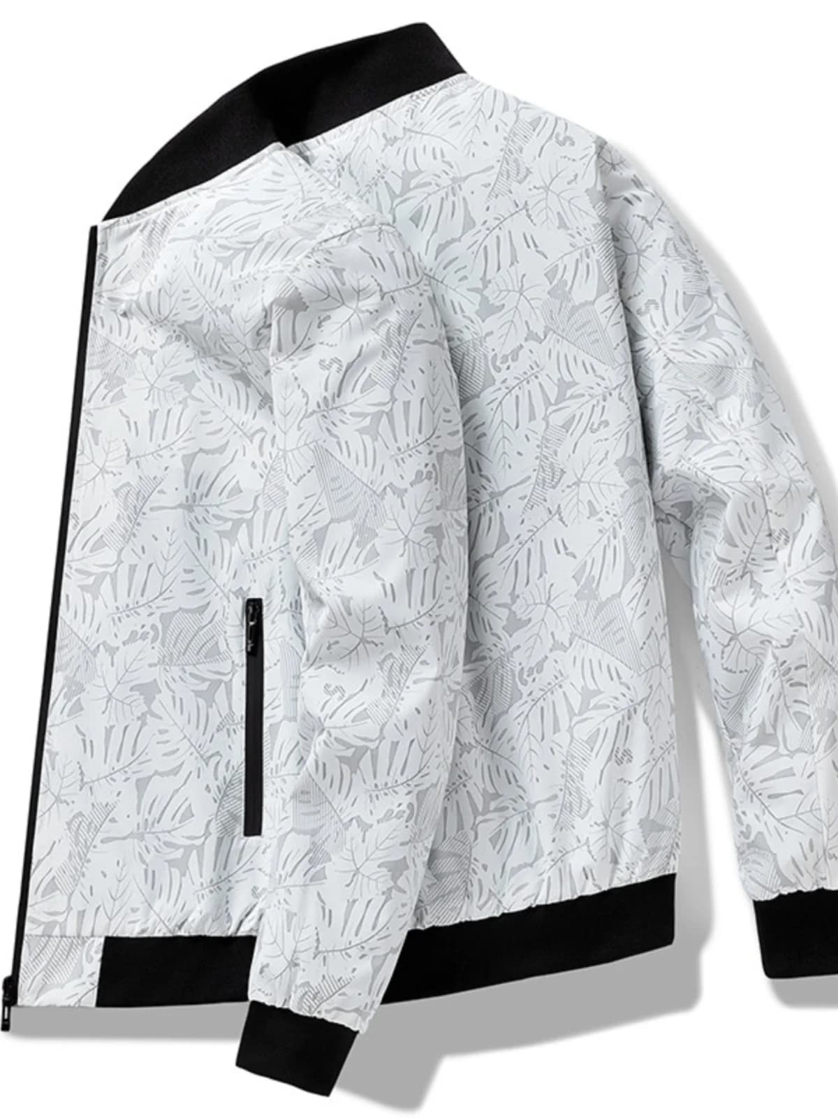 Giacca da Baseball Sottile Mimetica Primaverile Autunnale Invernale da Uomo, Top Casual Slim di Tendenza, Abbigliamento da Lavoro Outdoor, Stile Urbano alla Moda