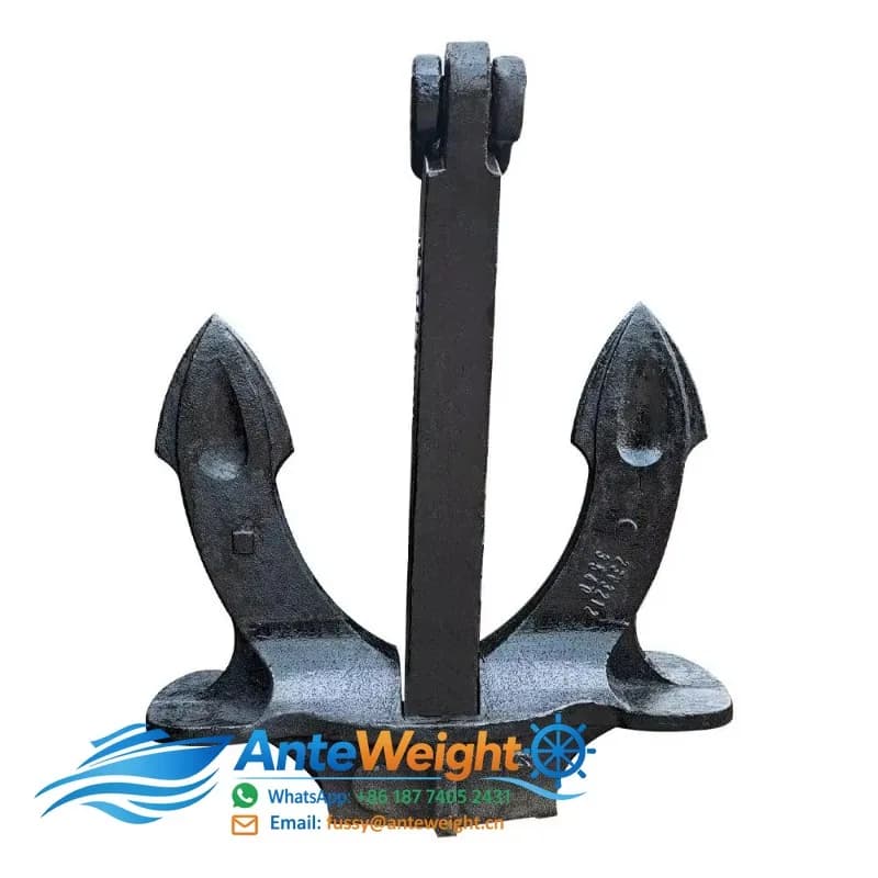 Marine Boat a B C Hall Stockless Anchor 1000kg 1500kg 2000kg