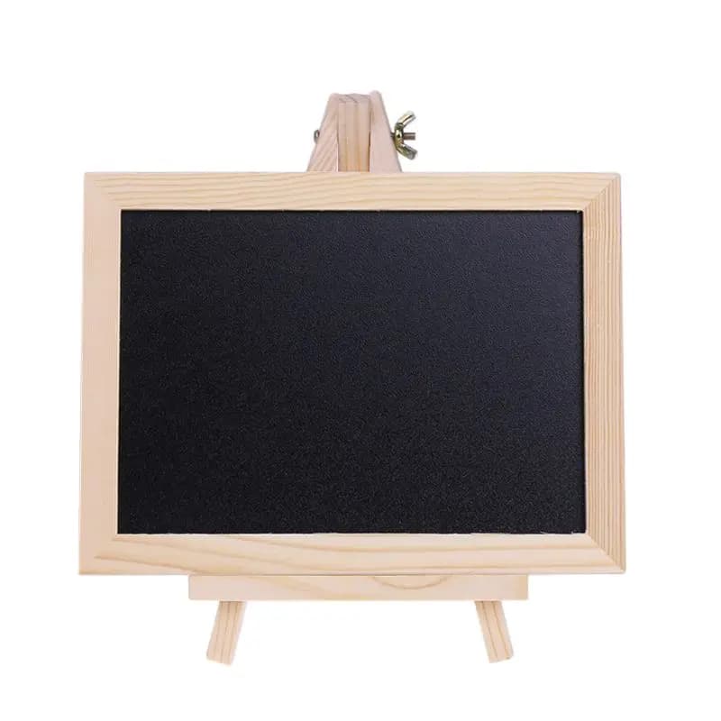 Tavolo di legno Lavagna Double Sided Lavagna Tabellone messaggi Per Bambini Giocattolo Per Bambini Trasporto di Goccia di Sostegno