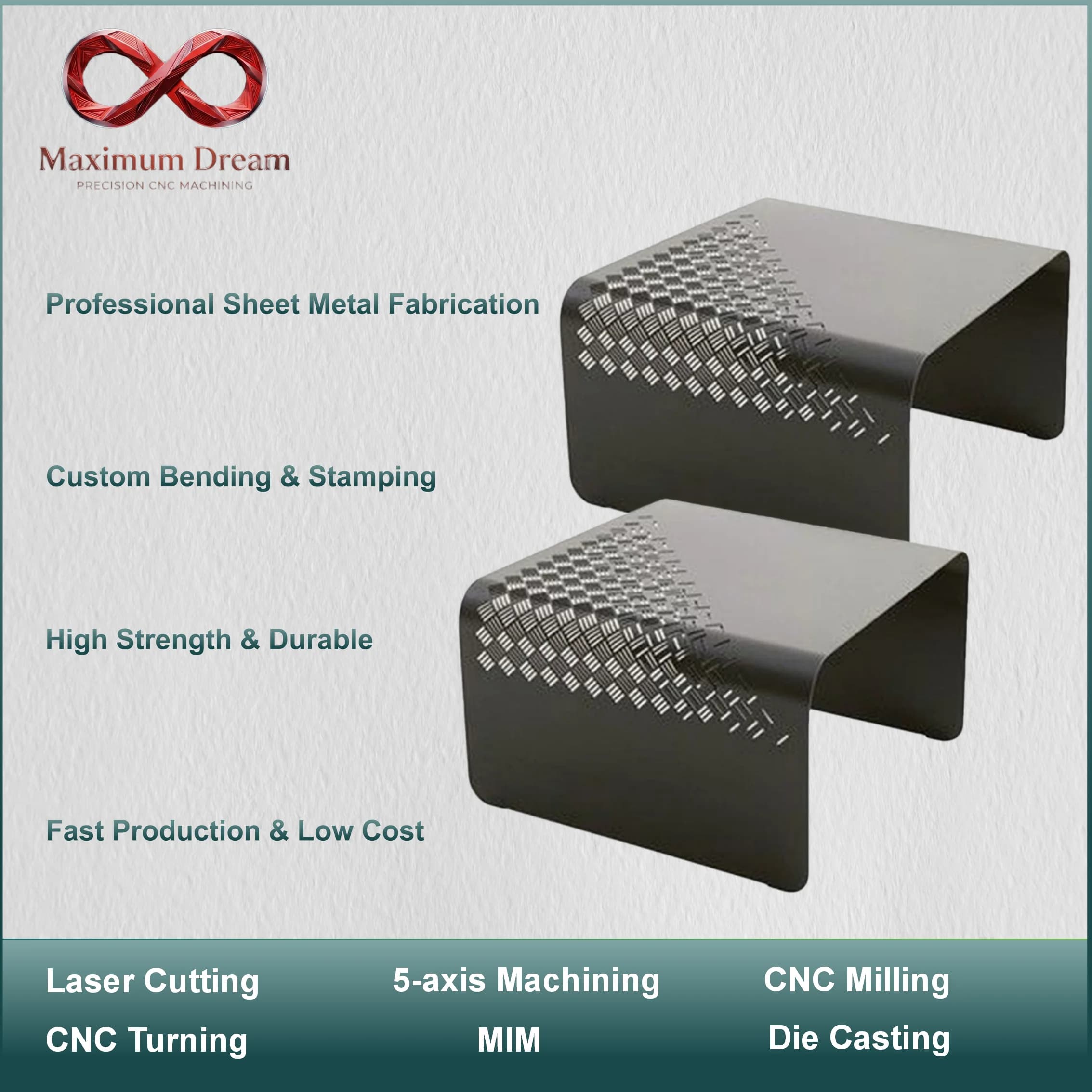 Custom Stainless Steel Sheet Metal Fabrication Laser Cut Bending Bead Blasted Industrial Machine Shield Panel MOQ 1pc