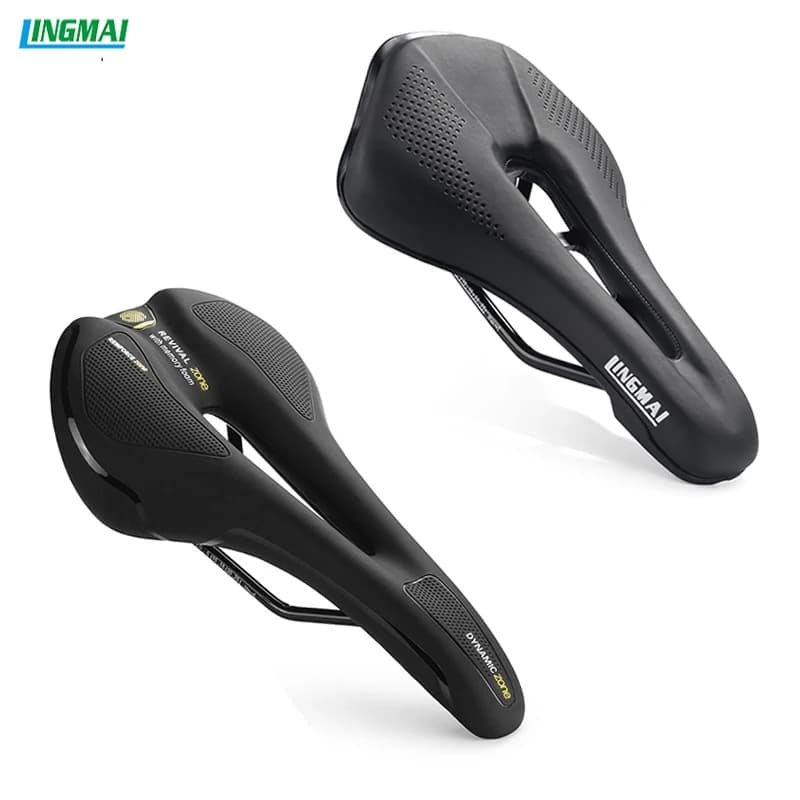 Sella per bicicletta Hollow Comfort Cuscino del sedile traspirante Antiurto Impermeabile Ergonomia Sella per bici da strada MTB Accessori per bici