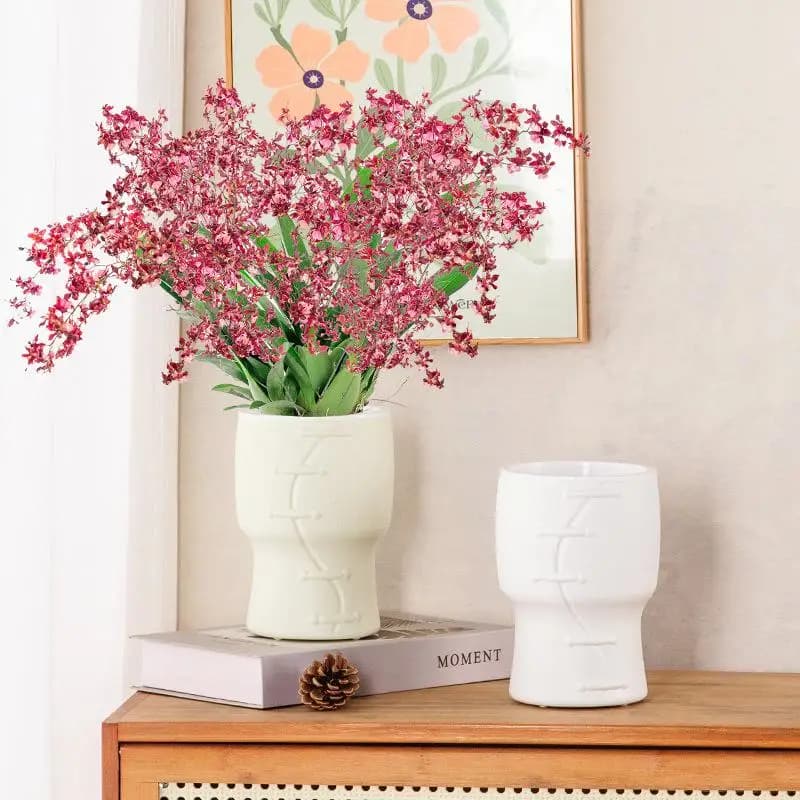 Mini Vaso Autoirrigante per Fiori e Piante, Acquario in Plastica, Vaso Decorativo per Casa