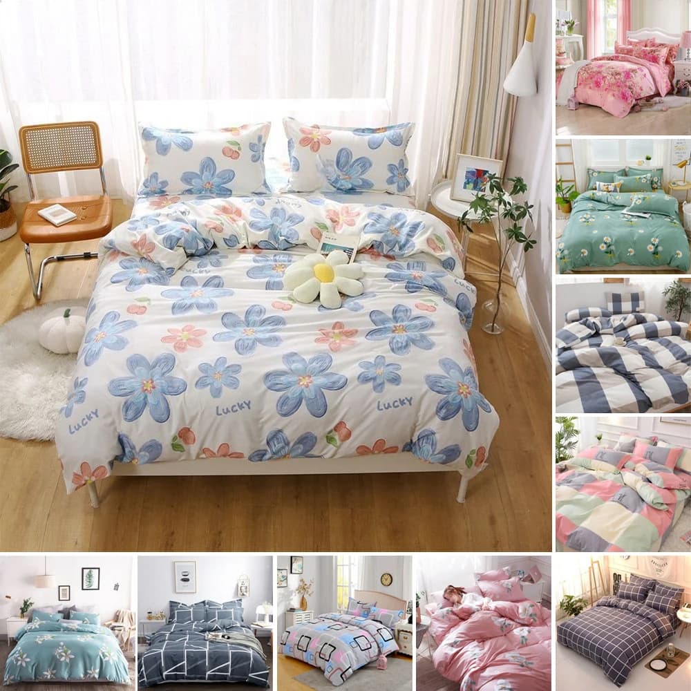 : 1PC Stampa Copripiumino Confortevole imbottitura in cotone Leggero Piumino alla moda Biancheria da letto universale Casa Capa Edredom