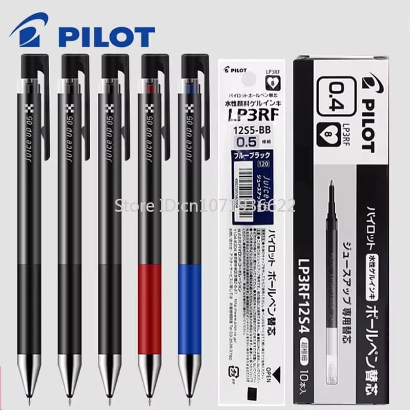 Pilot Juice Up Penna Gel 0.4mm Punto di scrittura Penna ST Pennino LJP-20S4 Ricarica Sostituibile Inchiostro Rosso/Blu/Nero Forniture di cancelleria Regalo