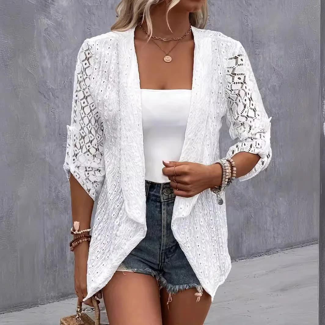 Cardigan da Donna 2026: Cappotto Sciarpa, Maglia Protettiva Solare, Maglione in Pizzo Lavorato a Maglia
