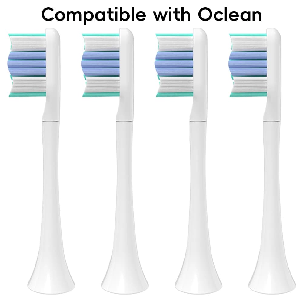 Replacement heads compatible with Oclean electric toothbrush, Spark/Flow/X/Z1/X Pro/F1/One/Air2/