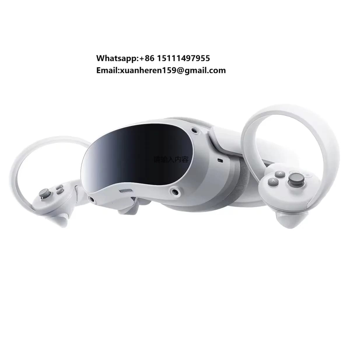 Visore VR Pico 4 RTS 8G 128G All-In-One, Occhiali 3D VR Pico4 con Display 4K+ per Metaverse e Gaming in Streaming