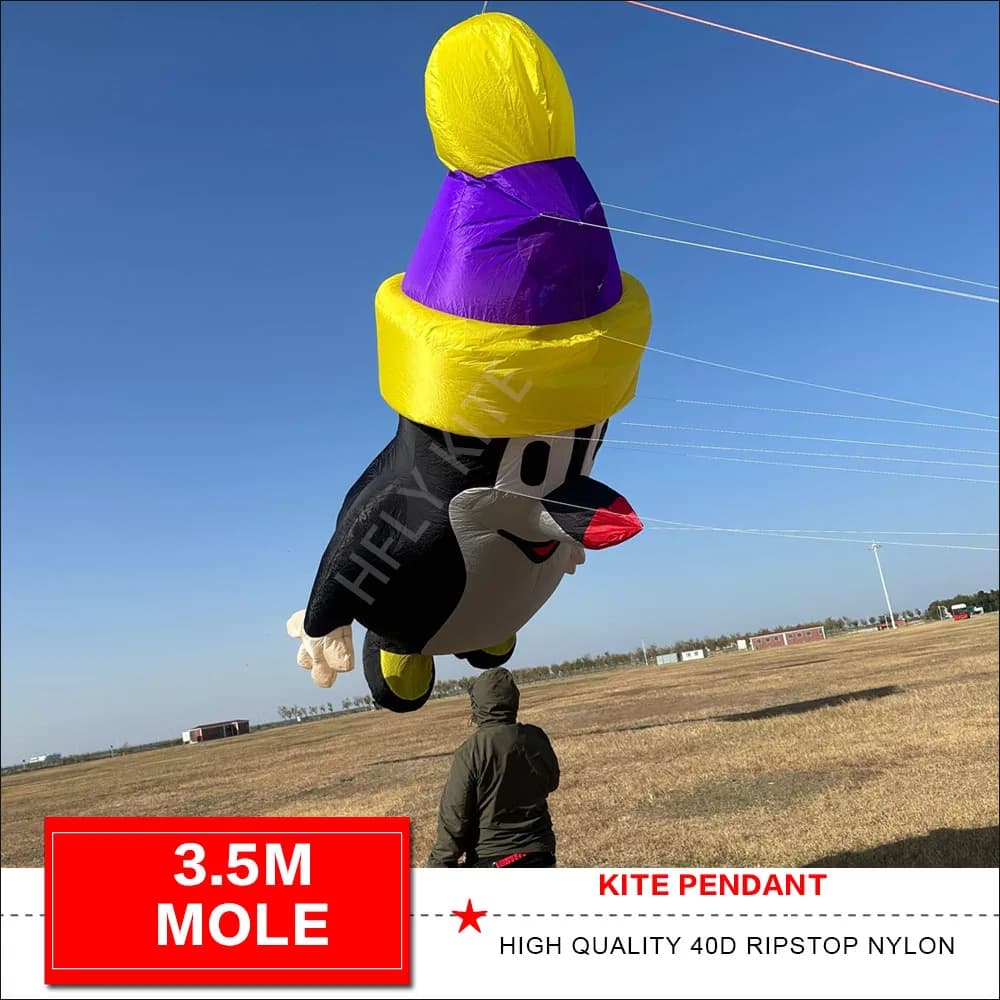 Nuovo arrivo 3.5M mole line lavanderia aquilone gonfiabile morbido