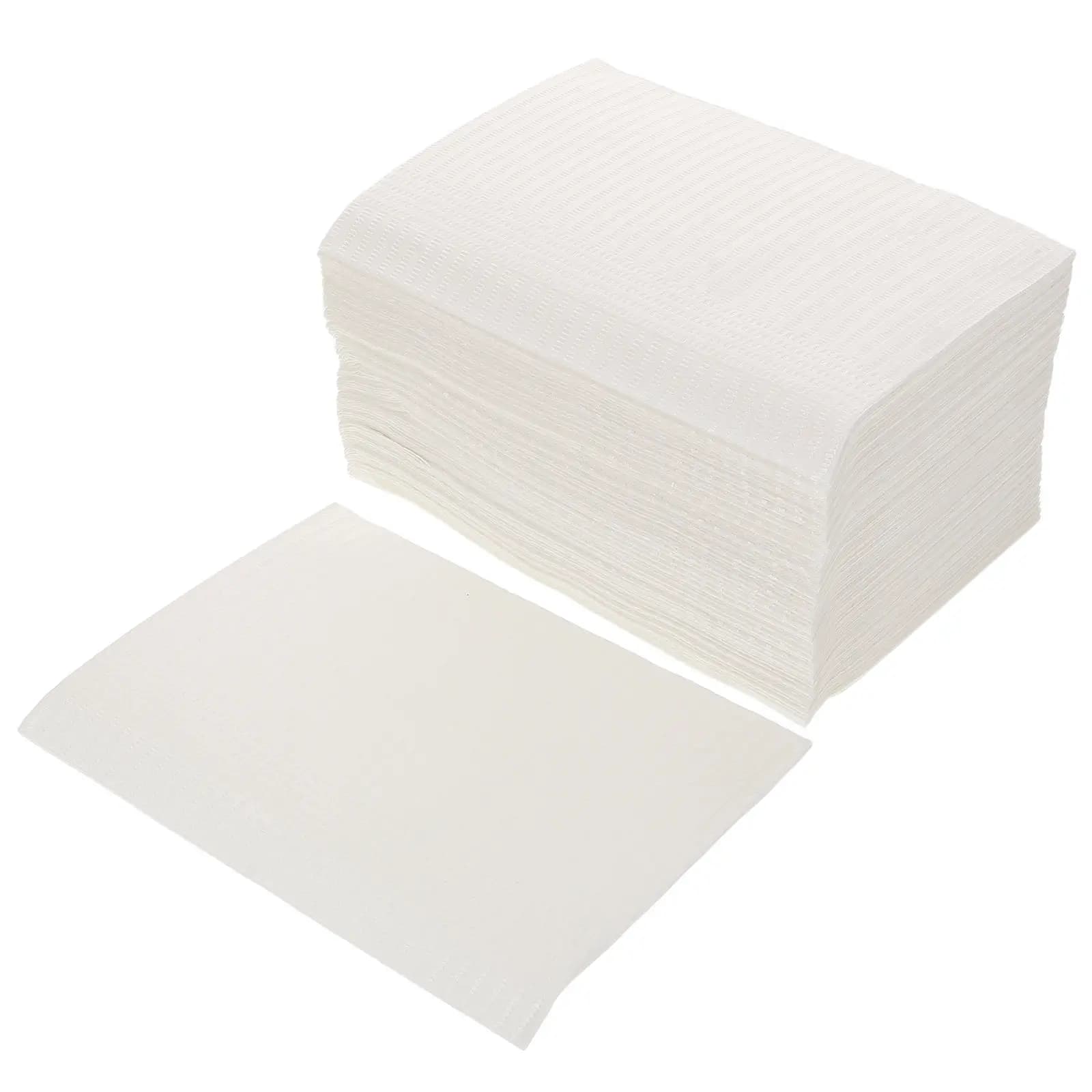 125 Pieces Disposable Nail Mats, Waterproof Door Covers for Manicure Tables, Nail Art Paper Sheets, Salon Supplies