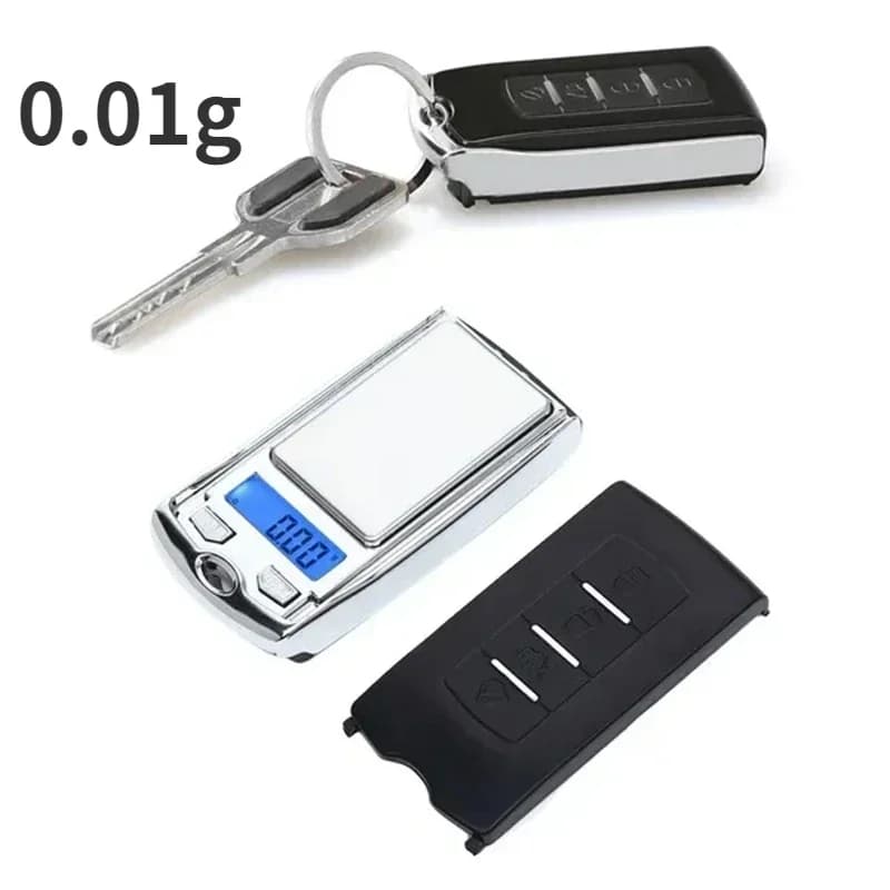 1PC Portable Mini Digital Pocket Balance 100g 0.01g for Gold Jewellery Sterling gram balances car key weight electronic scales
