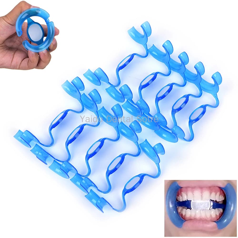 50 pcs Dental Type M Mouth Open Glove Divator Tooth Whitening Tooth Tools Dentist Material Dental Tool