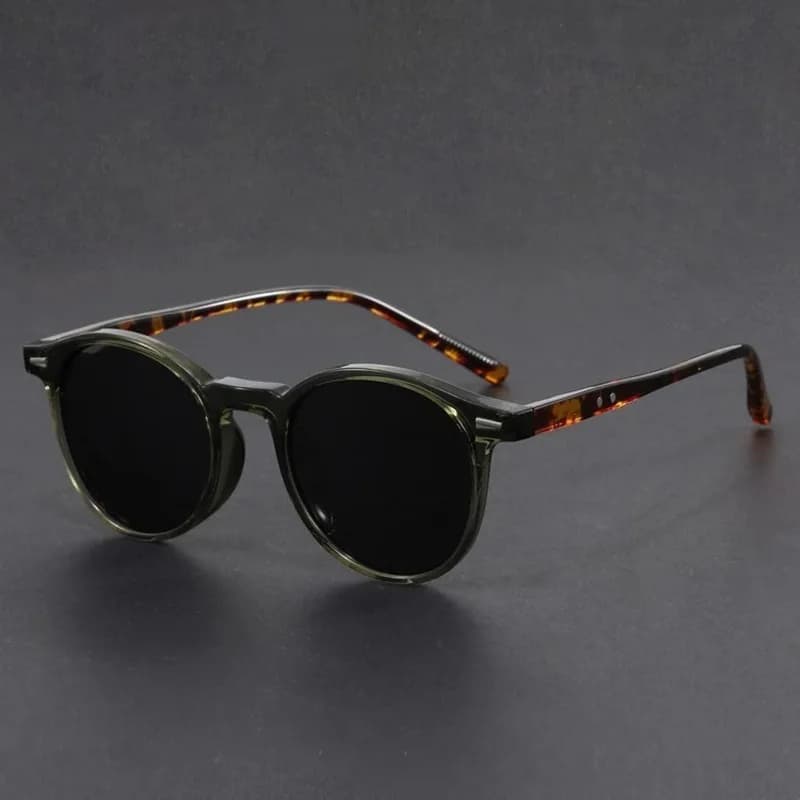 Retro Men TR90 Fashion Glasses Men Fashion Shades Polygon Women Oval High Quality Travel Eyewear UV400 Sunglasses