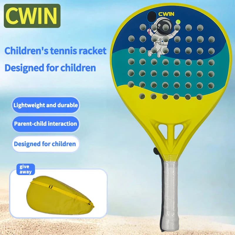 Children's padel rack Tennis rack Paddle rack Glue from cricket beach tennis rack tennis rack 50% carbon fiber 50% fiber glass