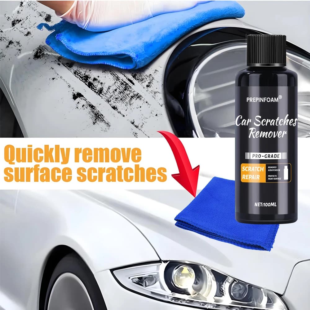 Rimozione graffi auto, composto lucidante e cera - Detergente abrasivo per graffi leggeri, fornitura transfrontaliera P11