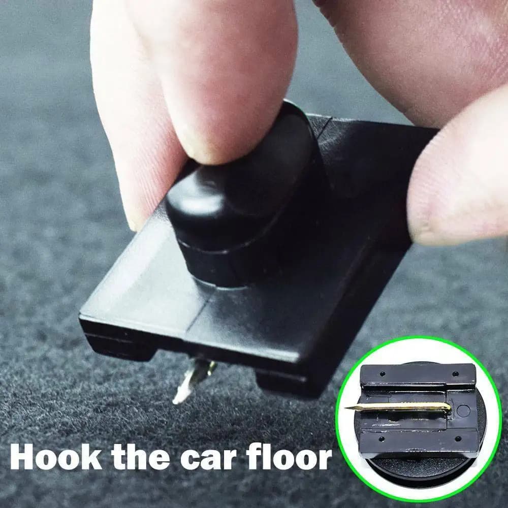 4pcs Car Floor Mat Fixing Clamps Fastener Universal Grips Clamps Holders Pad Buckle Car Plastic Carpet Fixing Retainer