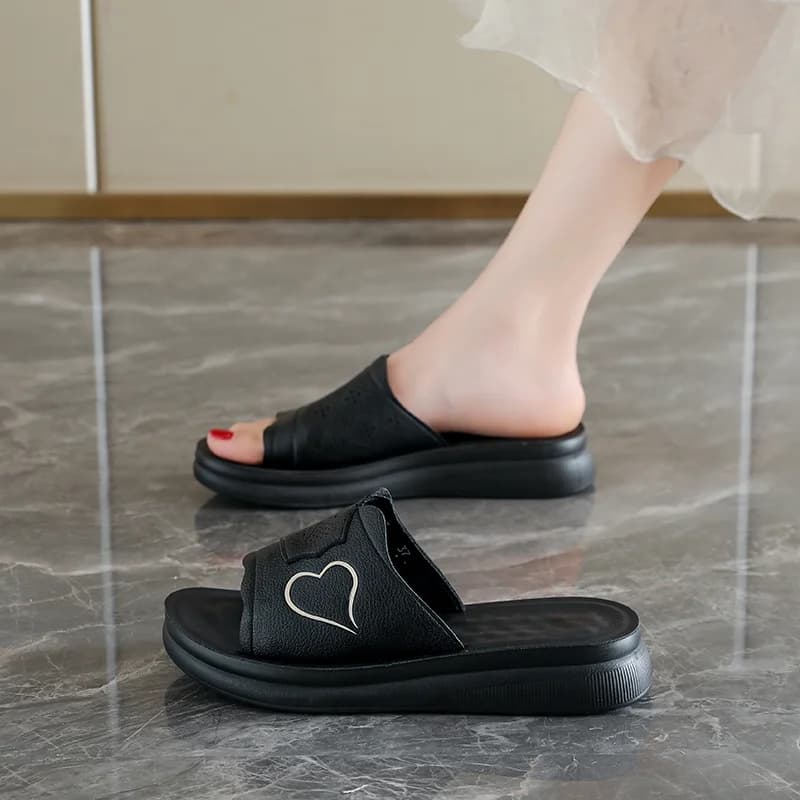 Ciabatte piatte da donna estive 2026 di tendenza, traspiranti, antiscivolo, con suola morbida, casual, per interni, spiaggia e uso quotidiano