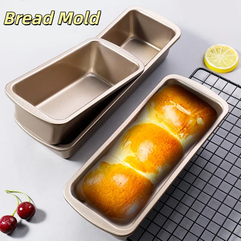 Stampo per pane rettangolare antiaderente per torta, per uso commerciale e domestico, teglia da forno per toast, stampo per carne, utensili da forno