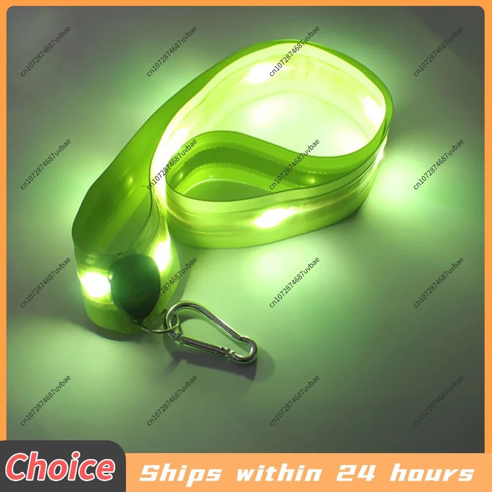Illuminated Shoulder Straps Rechargeable Cycling LED Shoulder Straps for Men Women Outdoor Hiking Jogging Walking Light Gear