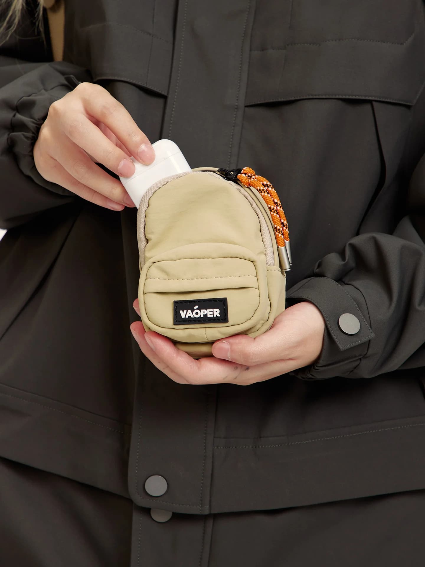 VAOPER Outdoor Casual Key Wallet Lightweight Portable Storage Bag for Men And Women Student Friendly Polyester