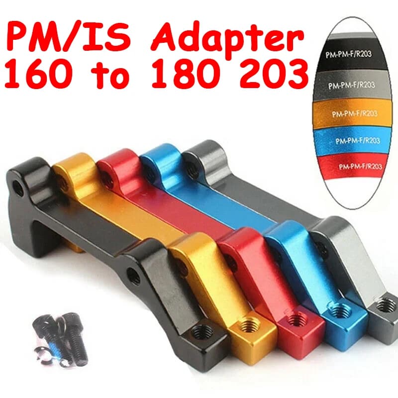 Adattatore per freno a disco MTB per bicicletta PM IS adattatore per pinza freno per bici convertitore rotore da 160mm a 180mm 203mm accessori per bici durevoli