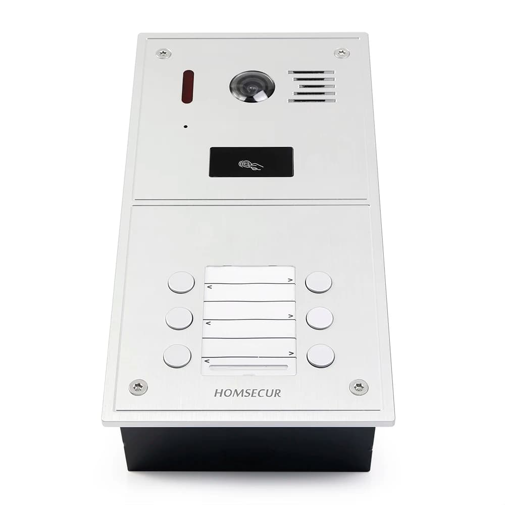 BC151HD-6S Camera Doorbell For HOMSECUR HDK Video Doorphone Intercom 6 Families
