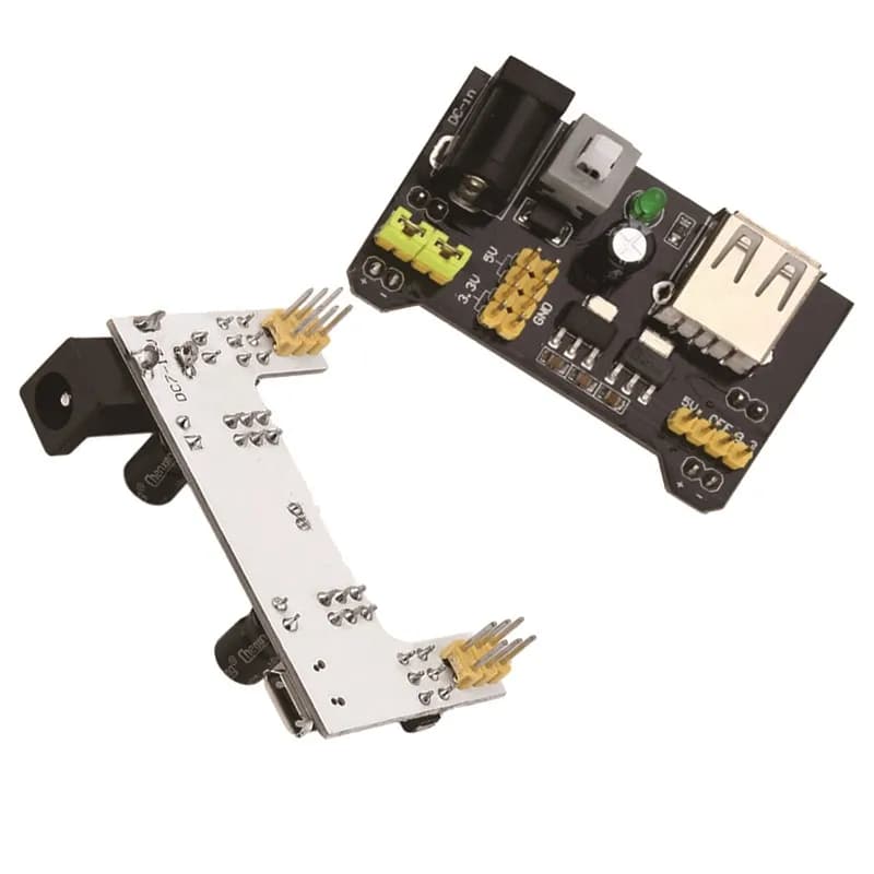 MB102 Tagliere Modulo di Alimentazione/MB102 Bianco Tagliere Modulo di Alimentazione Dedicato 2-Way 3.3V 5V MB-102 solderless Bordo di Pane