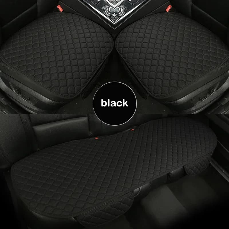 Universal Car Seat Cover Cotton and Linen Bearing for Bmw Series 3 E46 E90 E93 F30 F31 F35 G20 G28 Car Accessories