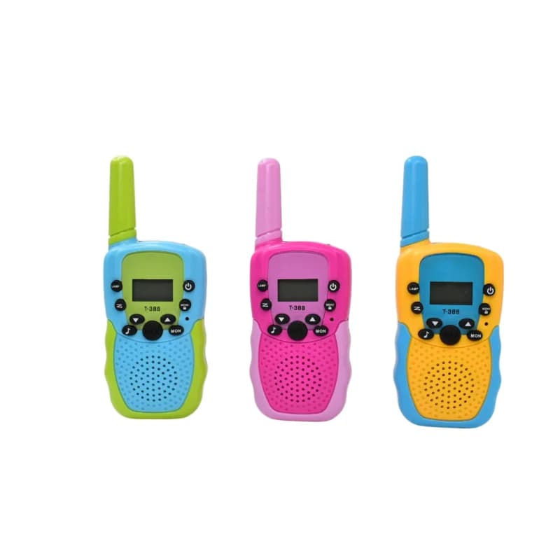 Mini Walkie Talkie Giocattolo per bambini Colore Walkie-Talkie per bambini Comunicazione di sicurezza esterna Divertimento regalo educativo