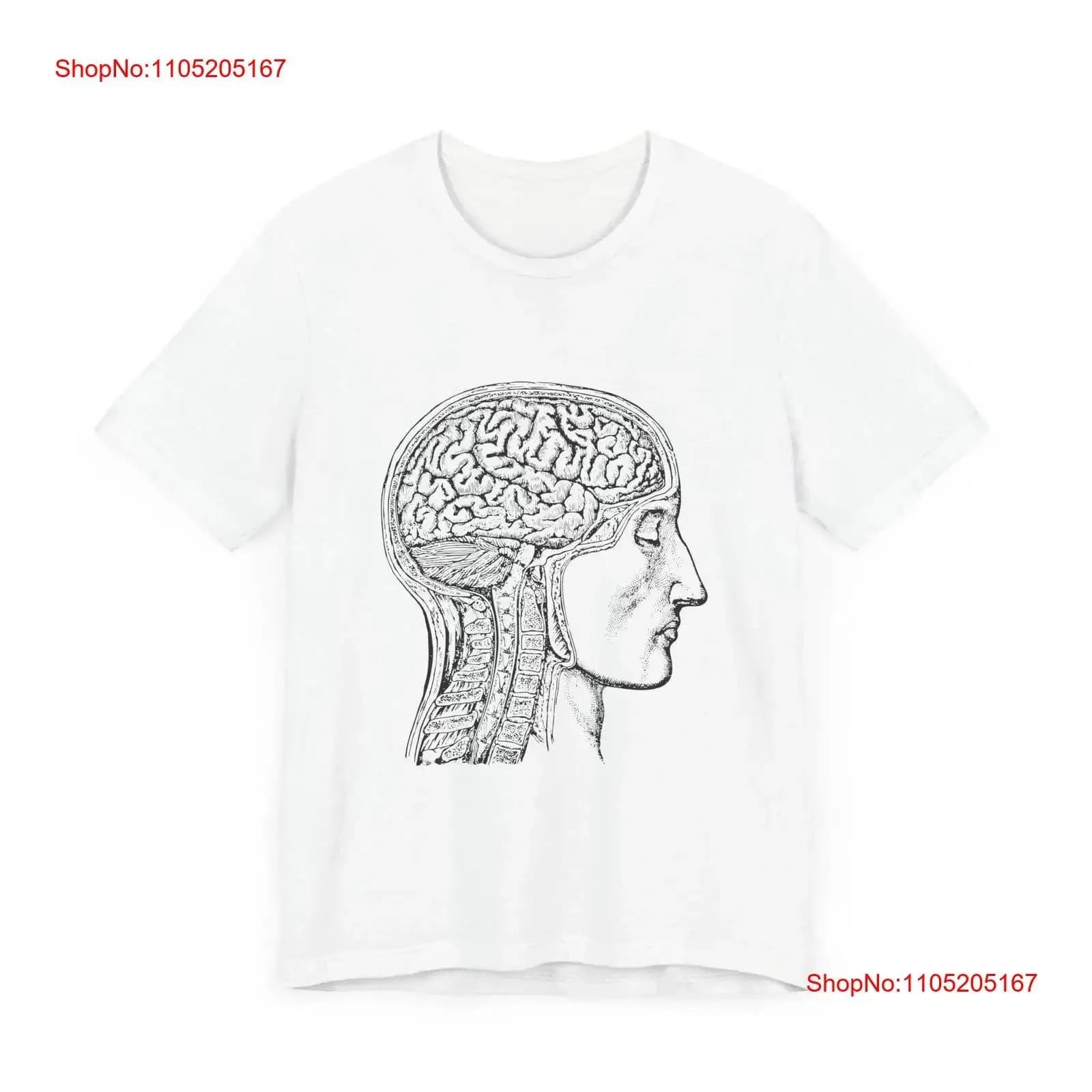 T-shirt in jersey cerebrale della serie POP Culture Classics vintage lavata casual homme unisex morbida comoda moda versatile
