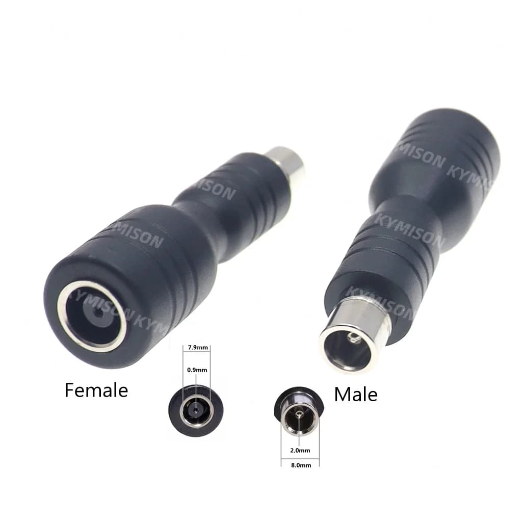 1 pz 8mm Connettore DC 7909 a DC 8020 Adattatore per Pannello Solare RV Stazione di Alimentazione Portatile per Jackery Explorer Serie 1500 2000