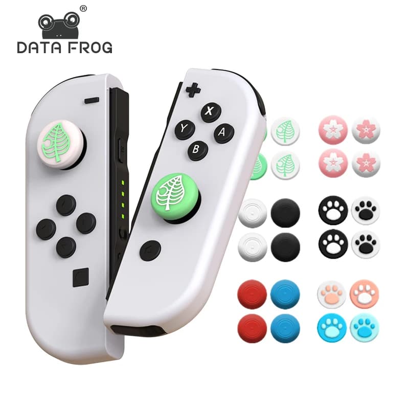 DATA FROG Joystick Thumb Grip Cover Cap Antiscivolo Resistente all'usura per accessori di protezione del controller della console di gioco portatile