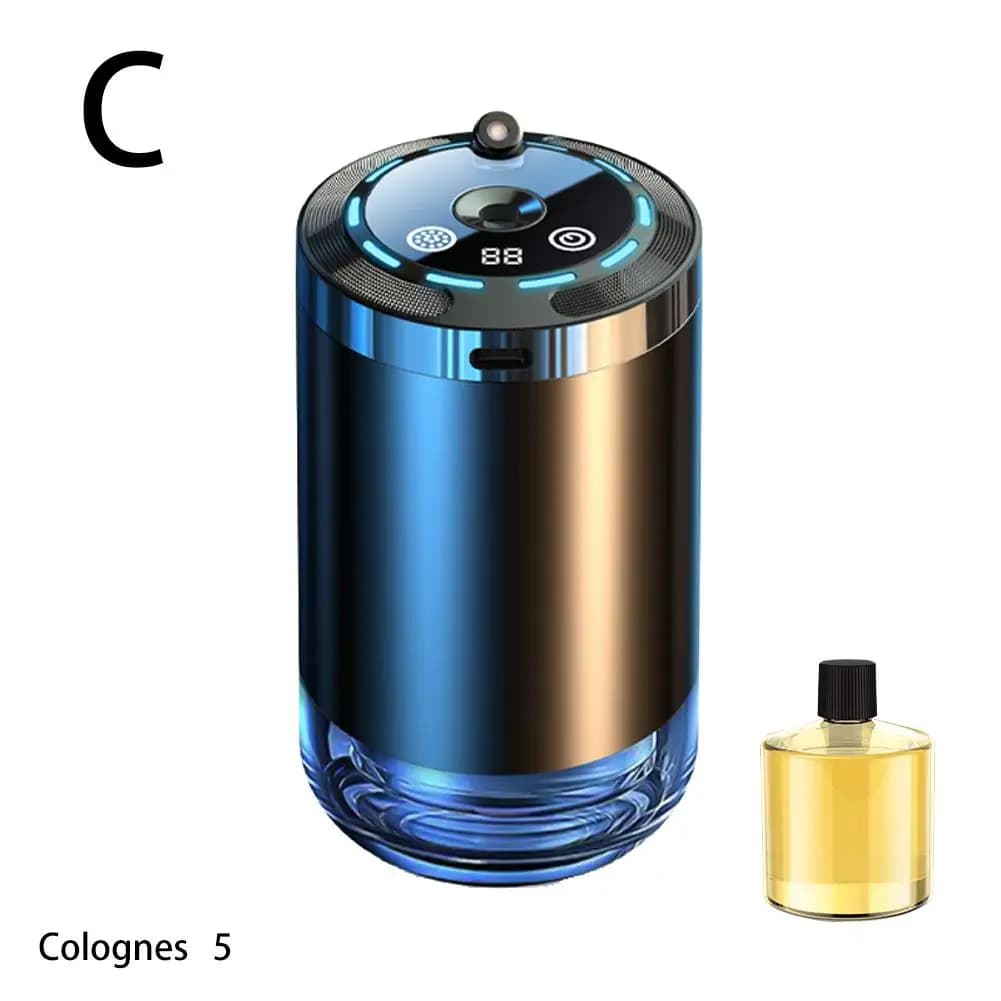 Deodorant for environments Rechargeable Flavor Diffuser Intelligent Diffuser Adjustable with Starry Sky Collecting Light Smart Car Accessories