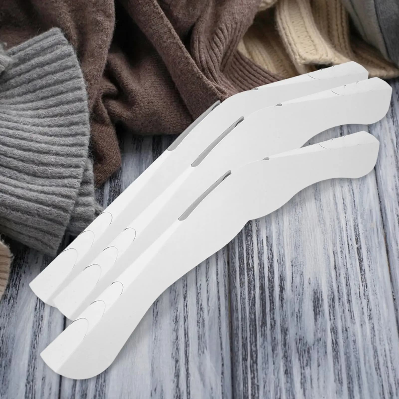 50 Pezzi Spalline in Carta per Camicie, Protezioni per Spalle per Lavanderie, Supporto per Vestiti, Prevenzione Graffi, Adatte per Abiti